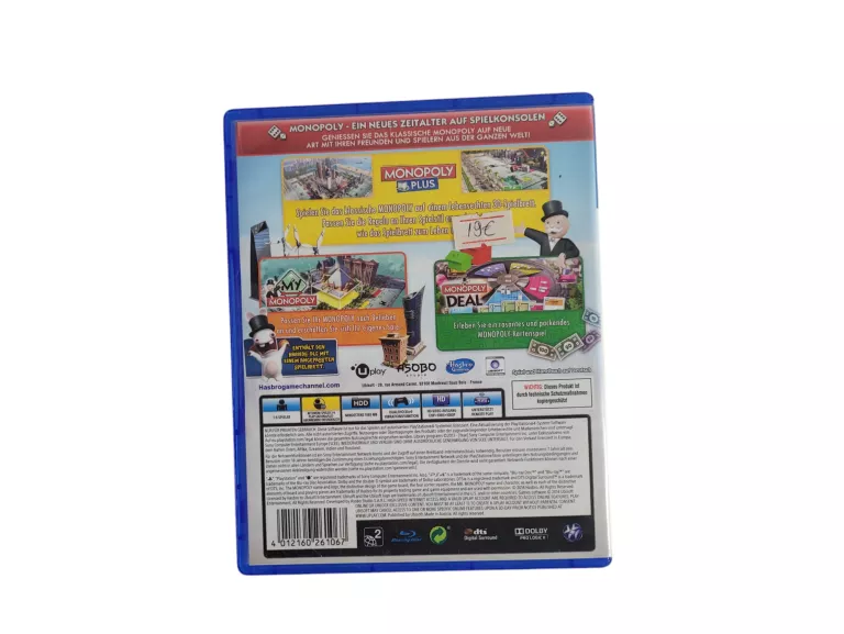 GRA MONOPOLY FAMILY FUN PACK PS4