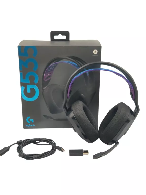 SŁUCHAWKI GAMINGOWE BEZPRZEWODOWE LOGITECH G535 KOMPLET