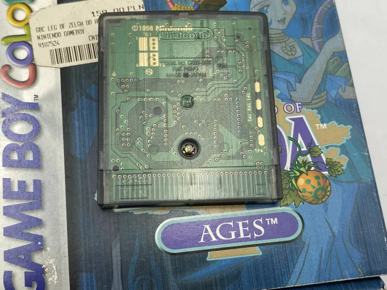 GRA ZELDA ORACLE OF AGES PAL GAMEBOY COLOR GBC KOMPLET!