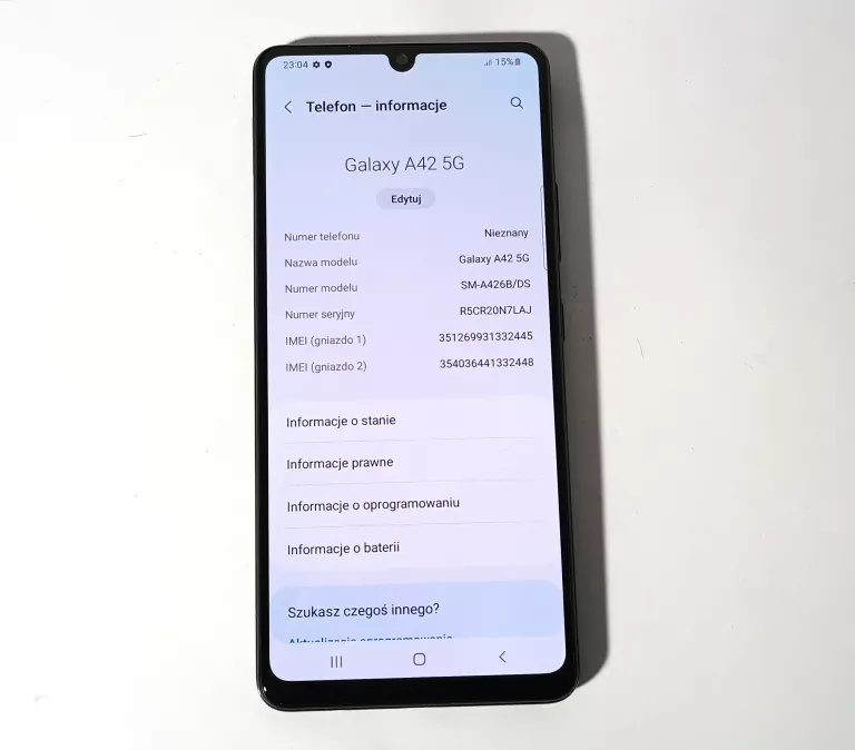 TELEFON SAMSUNG GALAXY A42 128/4GB