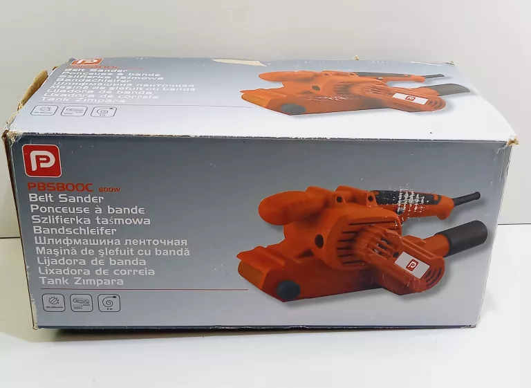 SZLIFIERKA TAŚMOWA SIECIOWE PERFORMANCE POWER 800 W 230 V
