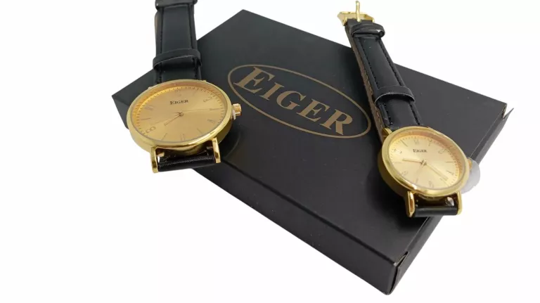 ZEGAREK EIGER DAMSKI/MĘSKI KOMPLET