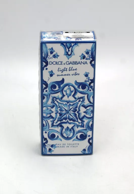 WODA TOALETOWA DAMSKA DOLCE&GABBANA LIGHT BLUE SUMMER VIBES 100 ML