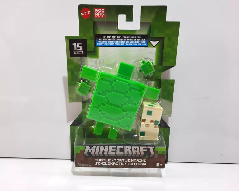 MINECRAFT - FIGURKA ŻÓŁW - GTP08 HTN84
