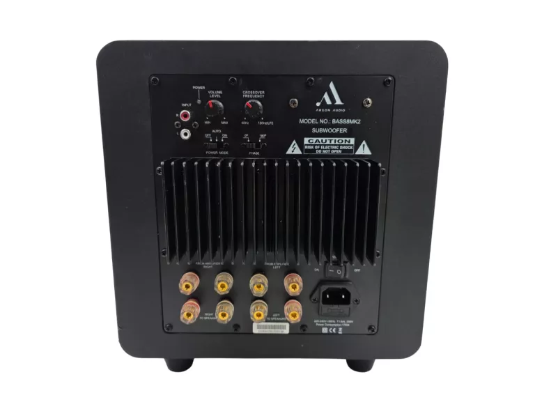 SUBWOOFER AKTYWNY AGRON AUDIO BASS8 MK2 100W