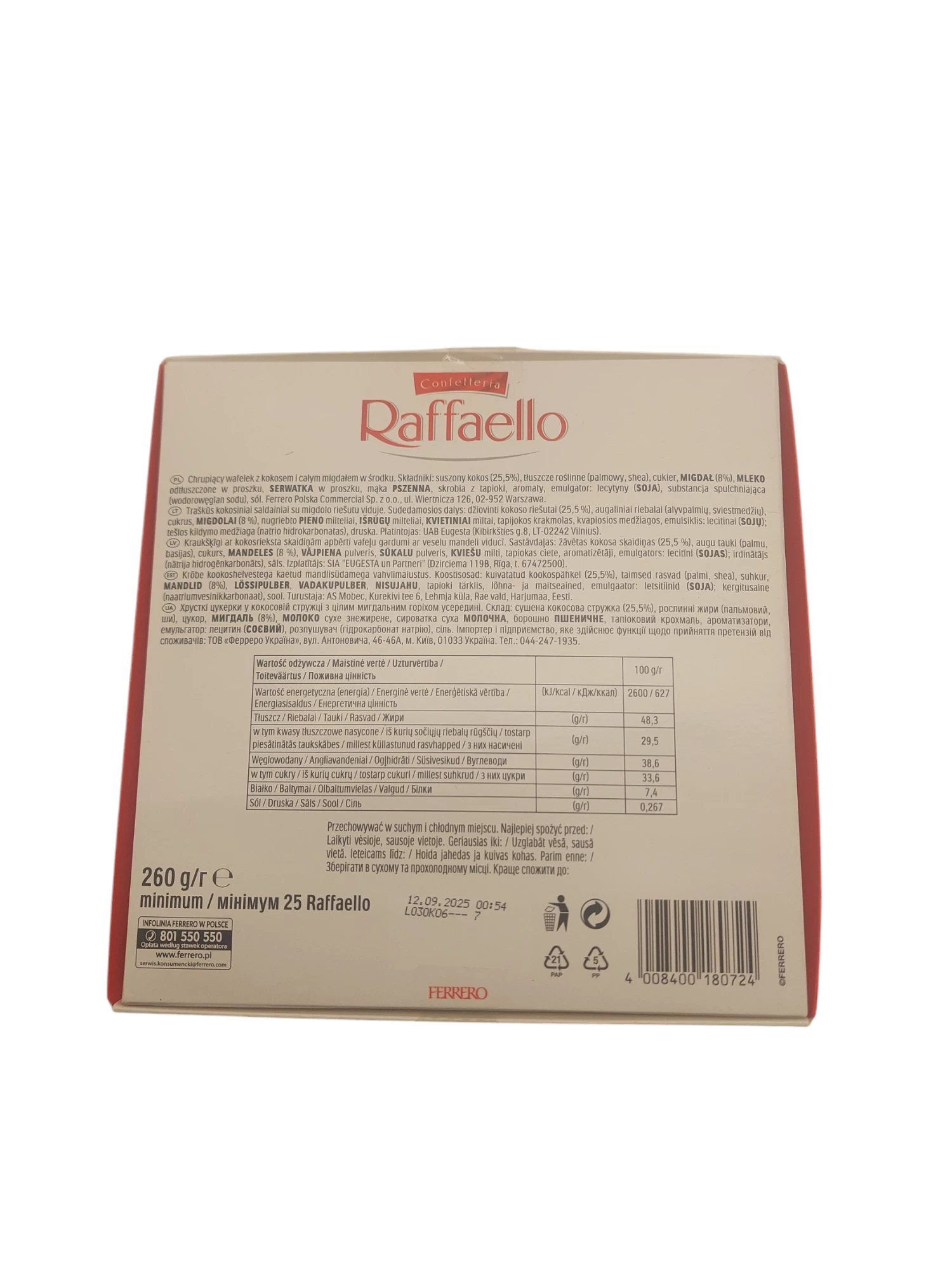 praliny-raffaello-duze-kokosowe-ferrero-260-g-ean-gtin-4008400180724