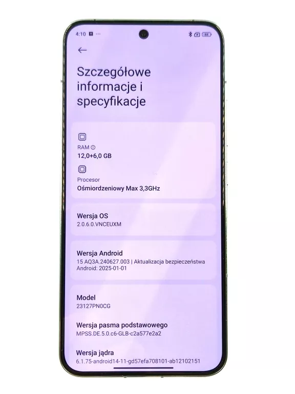 TELEFON XIAOMI 14 12/512 GB + PUDEŁKO