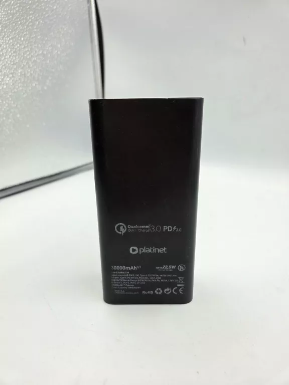 POWERBANK PLATINET QUALCOMM 3.0 PD 30000MAH