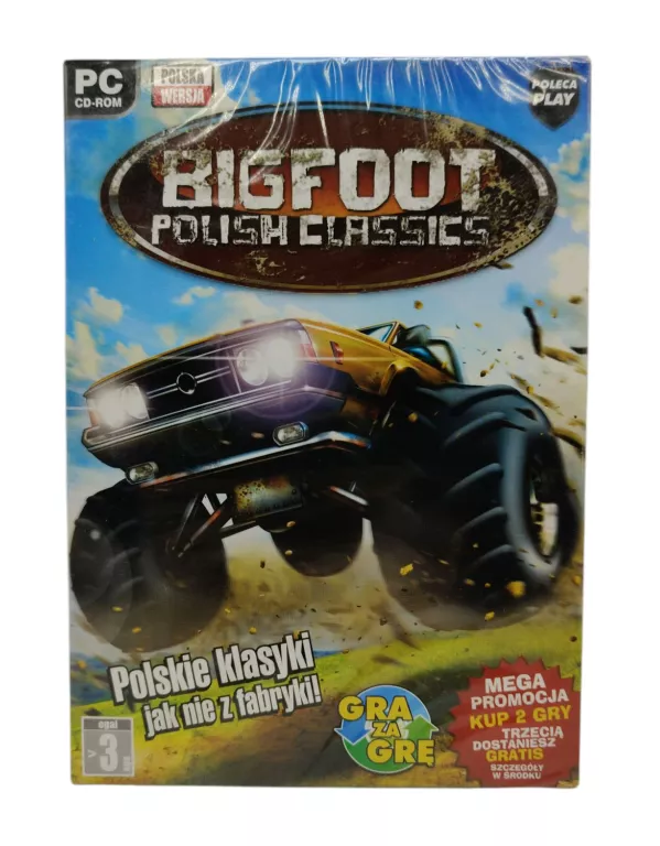 GRA PC BIGFOOT POLISH CLASSIC 3+ POLSKA WERSJA