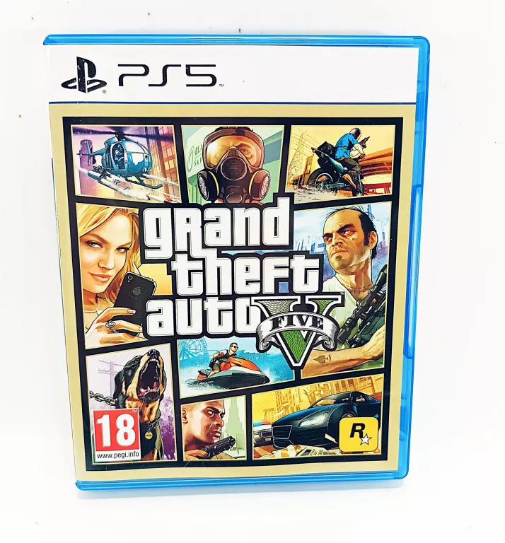GTA PS5 GRAND THEFT AUTO PO POLSKU PL