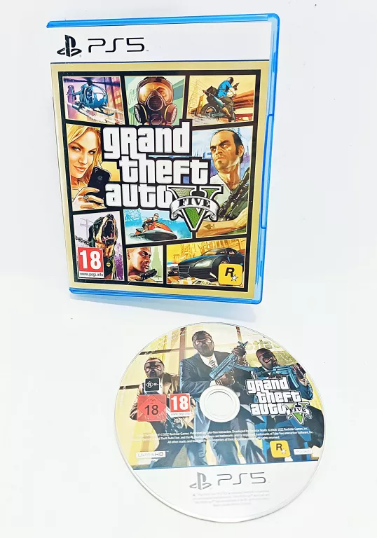 GTA PS5 GRAND THEFT AUTO PO POLSKU PL