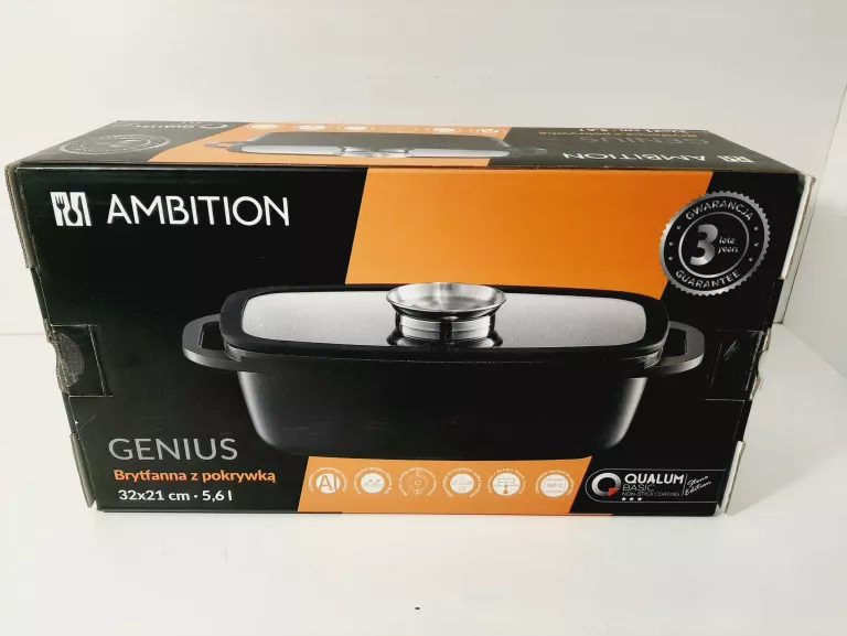 AMBITION BRYTFANNA GENIUS 32X21CM 5,6L