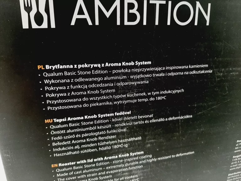 AMBITION BRYTFANNA GENIUS 32X21CM 5,6L