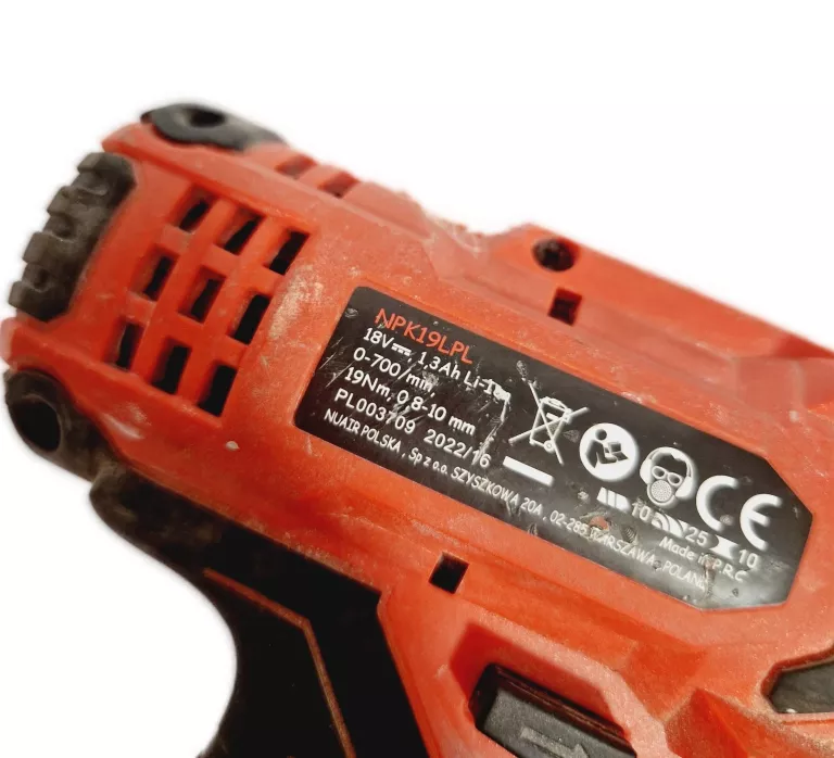 WKRĘTARKA NUTOOL RED NPK19LPL