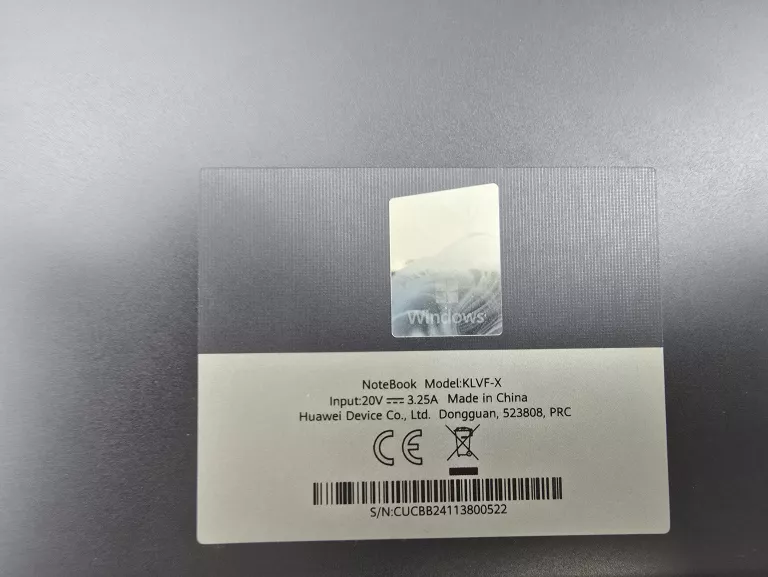 LAPTOP HUAWEI MATEBOOK 14 " INTEL CORE I5 16 GB / 512 GB