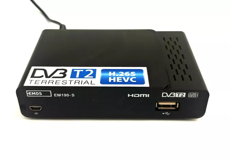 DEKODER EMOS EM190-S HD DVB-T2