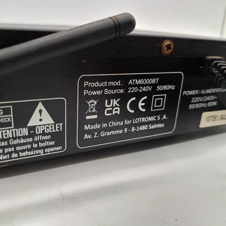 WZMACNIACZ LTC ATM 6000 BT + 5 GŁOŚNIKÓW