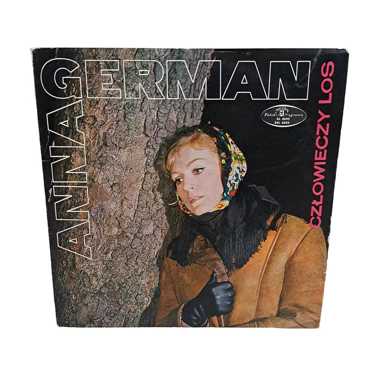 PŁYTA WINYLOWA CZŁOWIECZY LOS - ANNA GERMAN