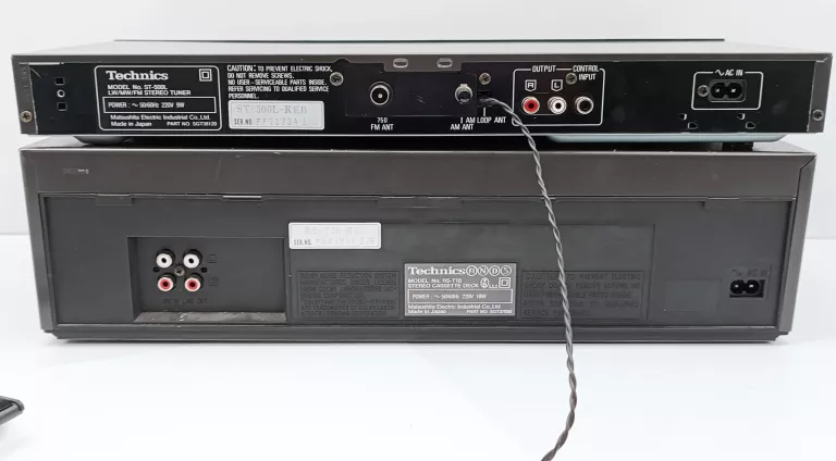 TUNER TECHNICS ST-500L + DECK KASETOWY RS-T10