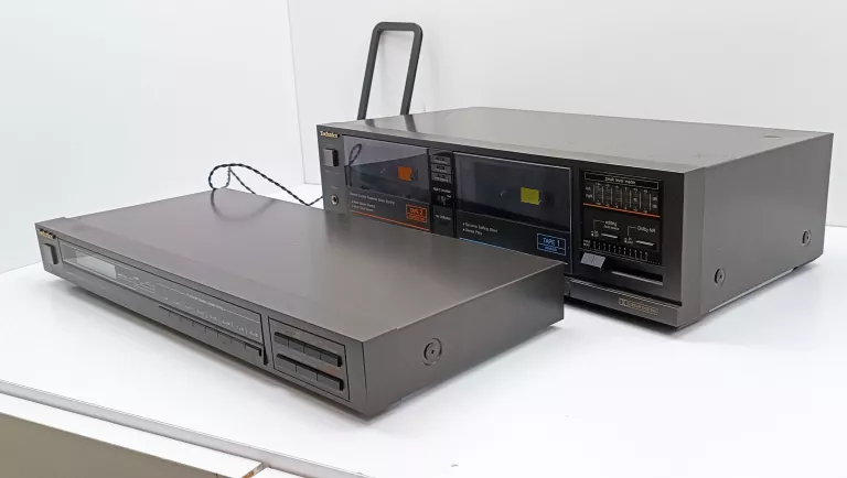TUNER TECHNICS ST-500L + DECK KASETOWY RS-T10