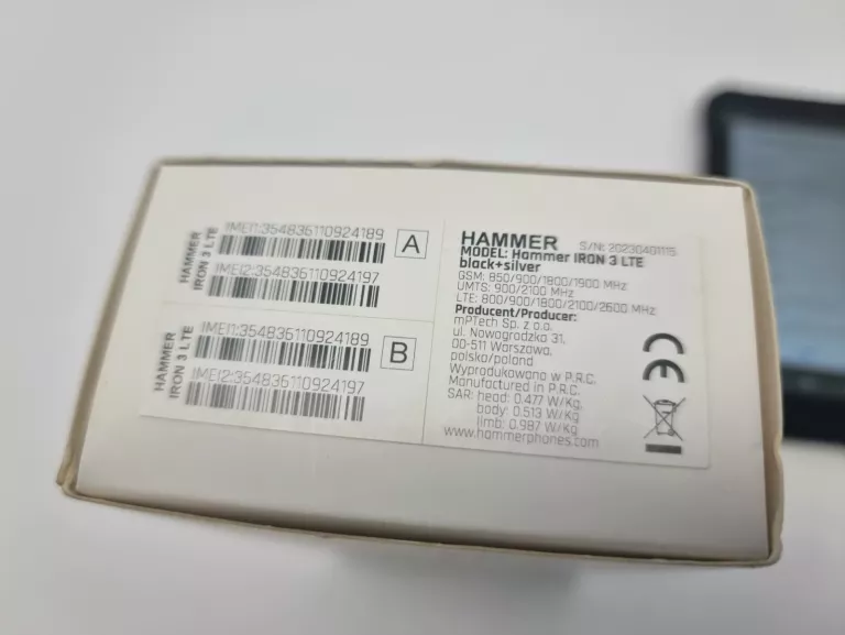 MYPHONE HAMMER IRON 3 LTE DUAL SIM