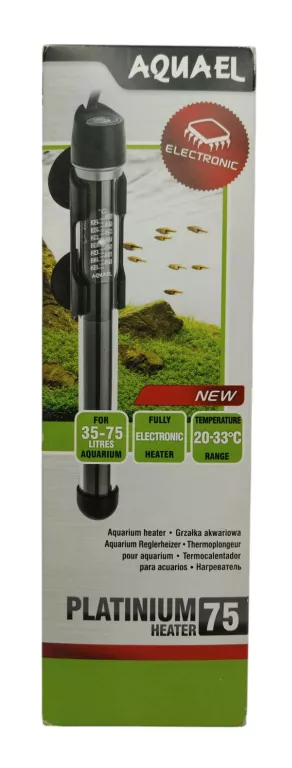 AQUAEL PLATINIUM HEATER 75W GRZAŁKA 35-75L