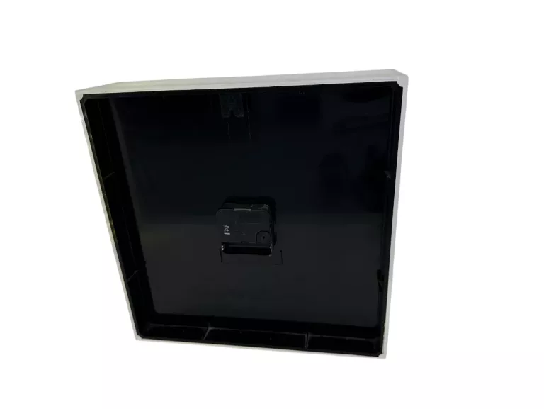 ZEGAR ŚCIENNY KARTELL 30X30CM SREBRNY