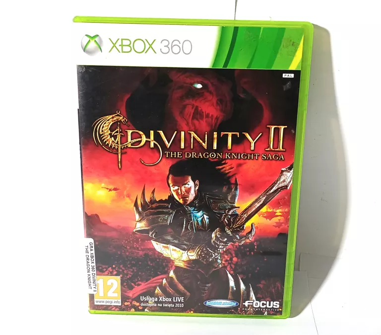GRA XBOX 360 DIVINITY II THE DRAGON KNIGHT SAGA