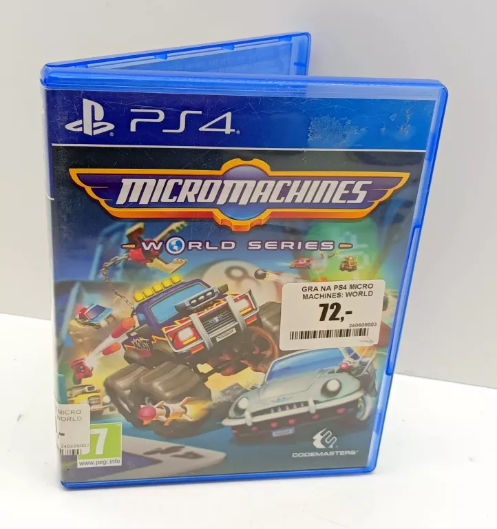 GRA NA PS4 MICROMACHINES WORLD SERIES