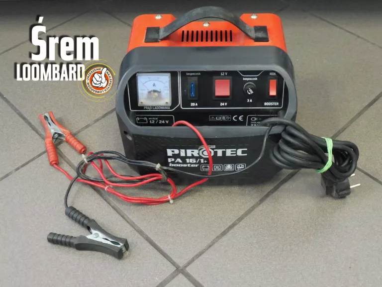PROSTOWNIK PIROTEC 16/1, 12V/24V, SOLO, DB STAN!