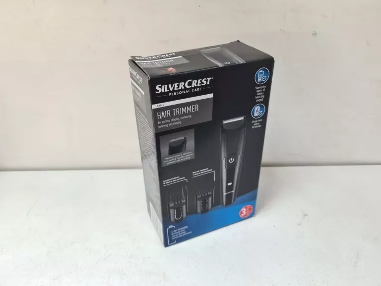 TRYMER DO WŁOSÓW I BRODY AKUMULATOROWY SILVERCREST SHCA 3.7 A1 KOMPLET