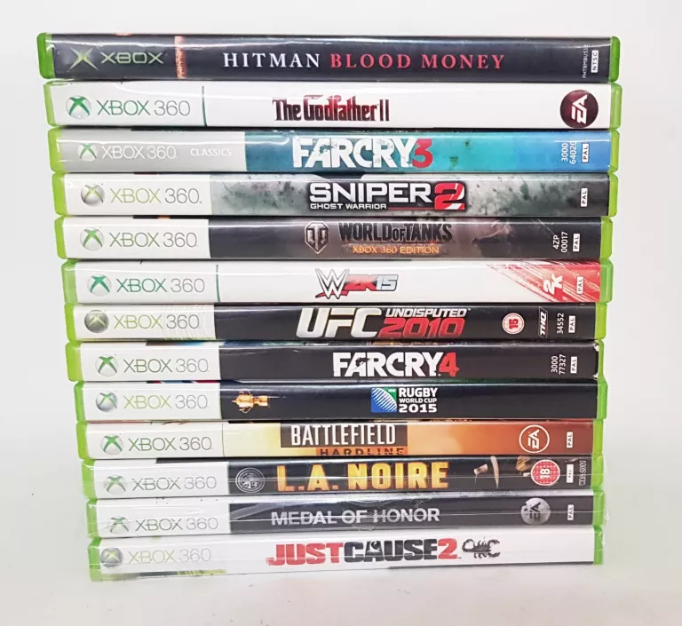 SUPER ZESTAW 13 GIER NA XBOX 360