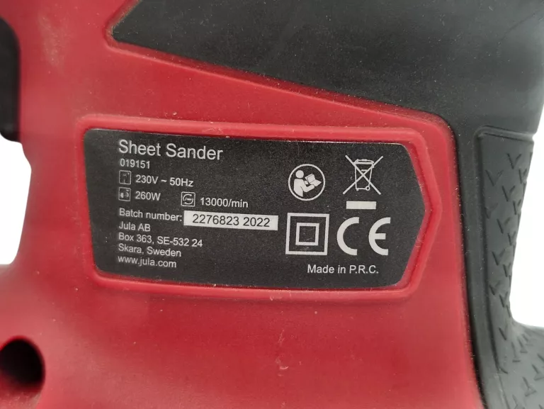 SZLIFIERKA OSCYLACYJNA MEEC TOOLS 019151 230 V 260 W
