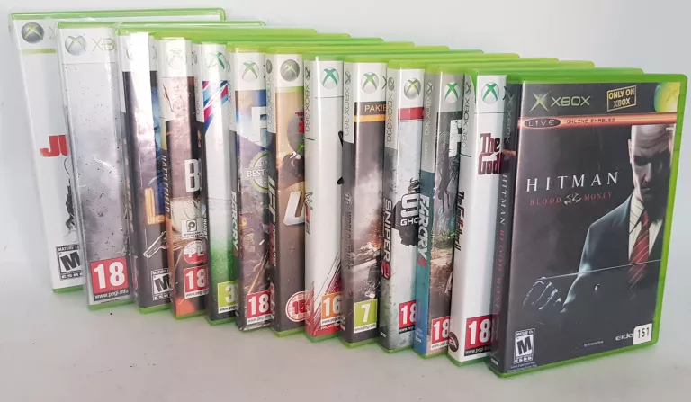SUPER ZESTAW 13 GIER NA XBOX 360
