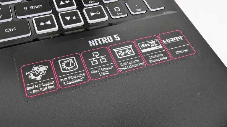 ACER NITRO 5 R7-5800H/32GB 512GB RTX3060 USZKODZONY