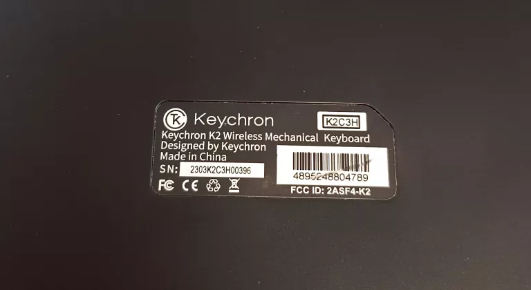 KLAWIATURA MECHANICZNA KEYCHRON K2 KOMPLET