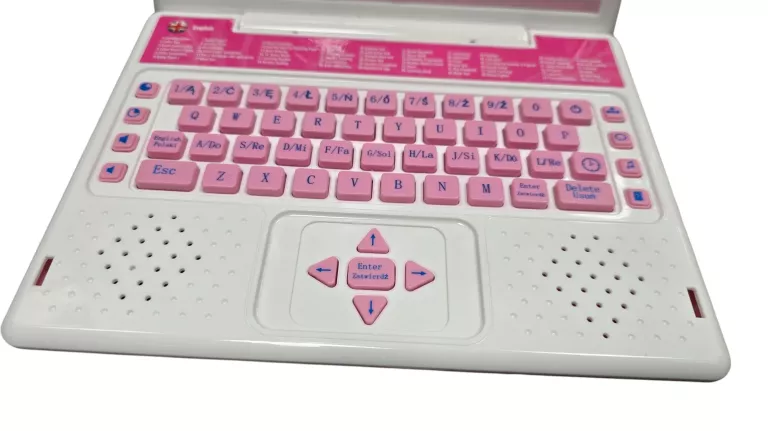 MÓJ PIERWSZY LAPTOP KINDERPLAY RÓŻOWY KP5830