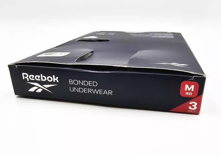 ZESTAW FIG DAMSKICH REEBOK / 1 X BIAŁE, 2 X CZARNE / ROZMIAR M 40
