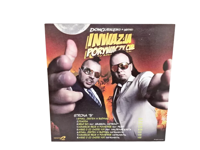 WINYL DONGURALESKO + MATHEO INWAZJA PORYWACZY CIAŁ