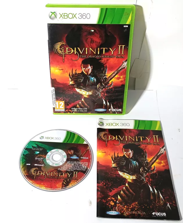 GRA XBOX 360 DIVINITY II THE DRAGON KNIGHT SAGA