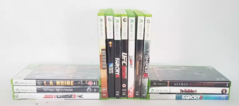 SUPER ZESTAW 13 GIER NA XBOX 360