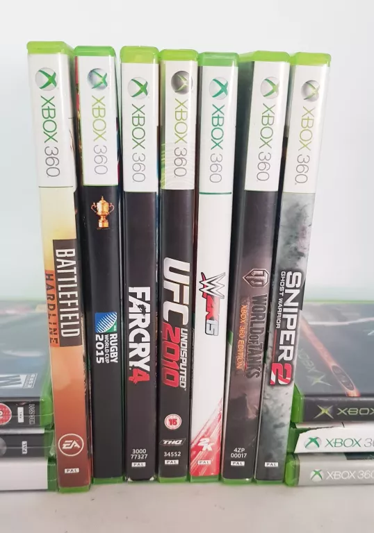 SUPER ZESTAW 13 GIER NA XBOX 360