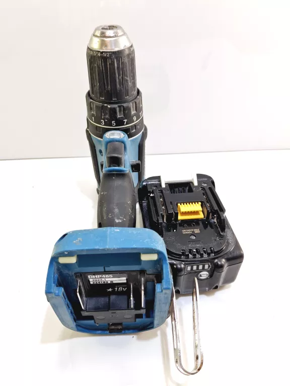 WKRĘTARKA MAKITA DHP485  + AKU 3.0 AH 18V