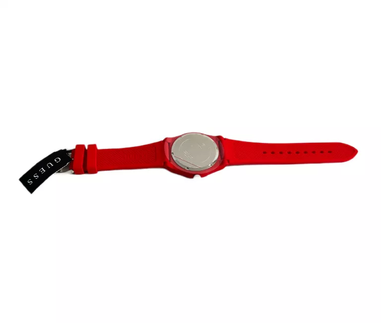 ZEGAREK GUESS WOMEN'S ICONIC U0979L3 RED SILICONE KOMPLET