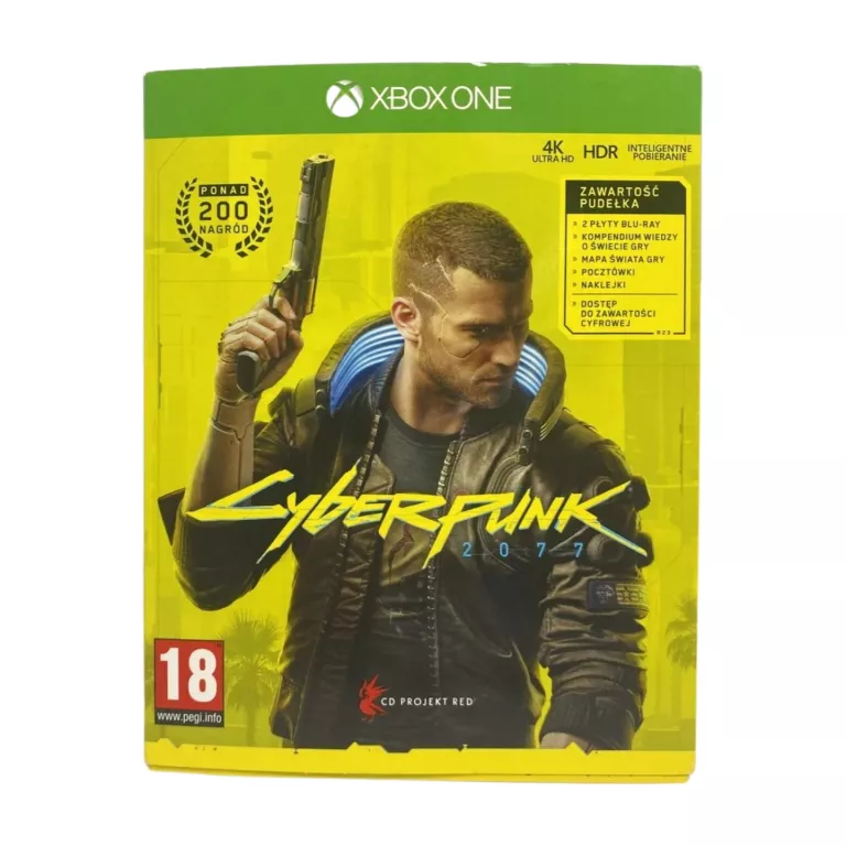 GRA CYBERPUNK 2077 XBOX SERIES X/ONE PŁYTA NR 1 I 2 FAN BUNDLE PACK