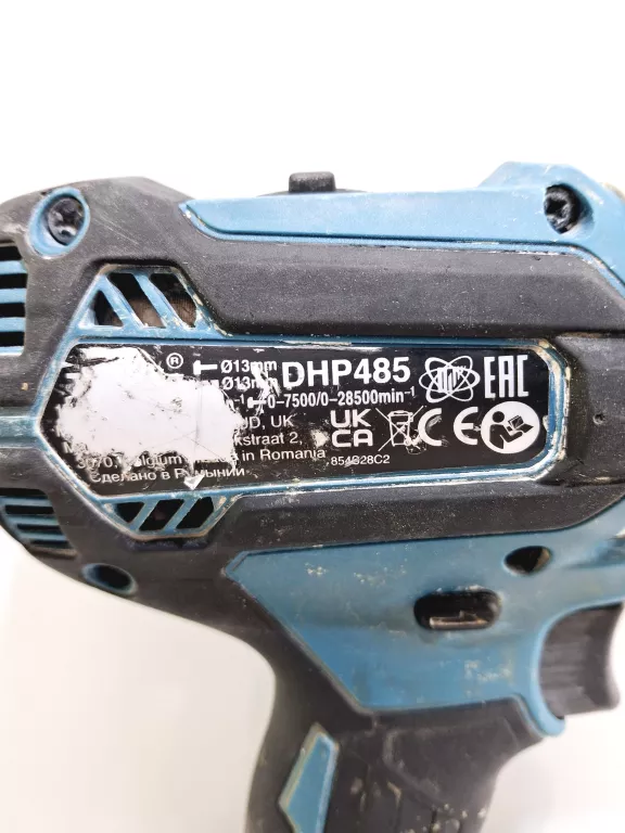 WKRĘTARKA MAKITA DHP485  + AKU 3.0 AH 18V
