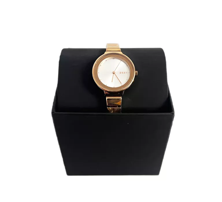ZEGAREK DAMSKI DKNY NY2695 ROSE GOLD, ELEGANCKI , MAŁY KOMPLET
