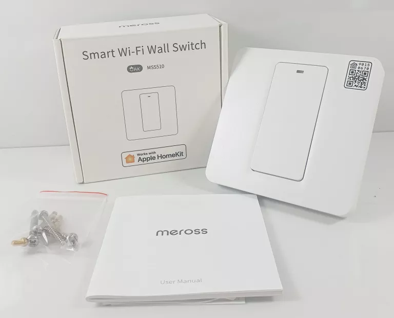WŁĄCZNIK ŚWIATŁA WLAN WI-FI MEROSS SMART MSS510 APPLE HOMEKIT