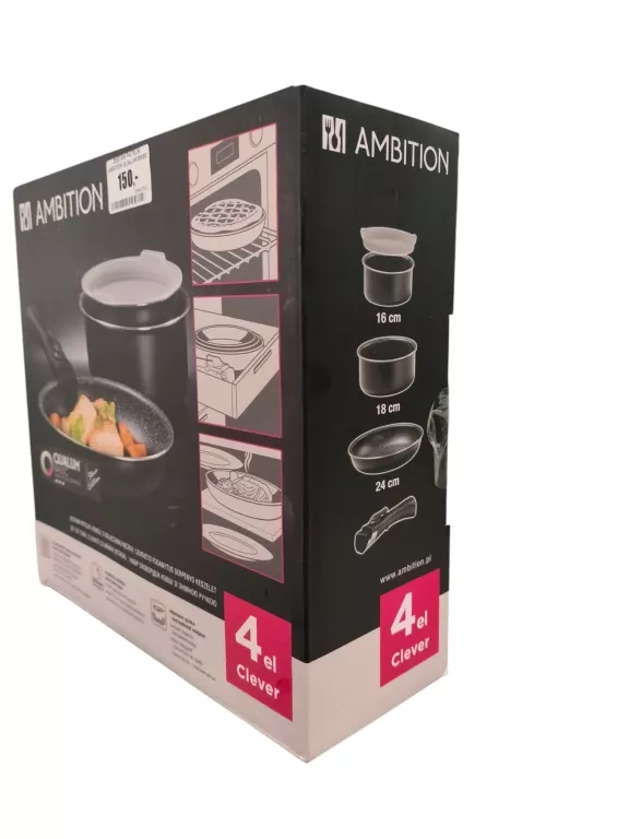 ZESTAW PATELNI AMBITION QUALUM BASIC