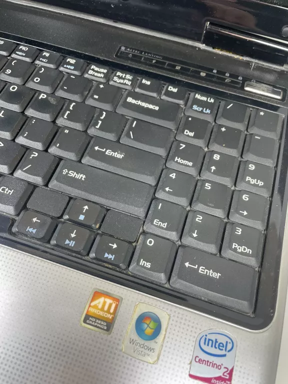 LAPTOP ASUS M51V CORE 2 DUO 4GB RAM WINDOWS 7 PRO ZASILACZ NIE URUCHAMIA S